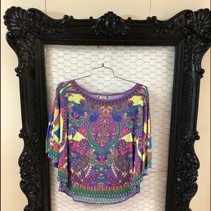 Flying tomato blouse